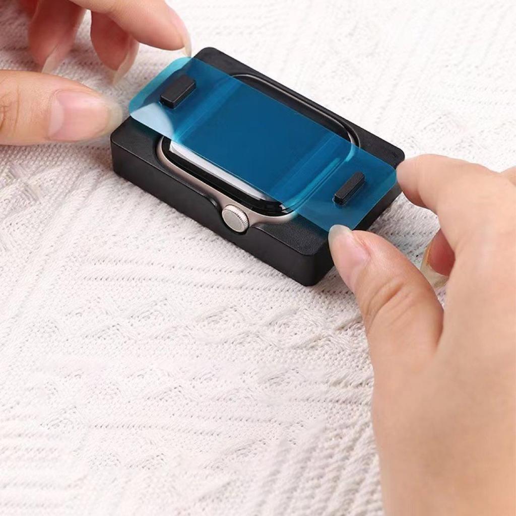 For Apple Watch Series 11 42mm/10 42mm Full Cover PMMA Watch Film Screen Protector with Installation Tool