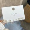Elegant Pearl Earring Set: Niche 925 Silver Butterfly & Four-Leaf Clover Studs for Women