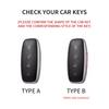 Suede Car Key Case Cover For Denza D9 Dm-I Car Key Protective Shell Accessories