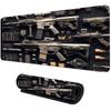 Firearms Mouse Pad Large Computer Office Game Table Mats XXL Rubber Antislip Gaming Keyboard Mousepads Long Desk Pads