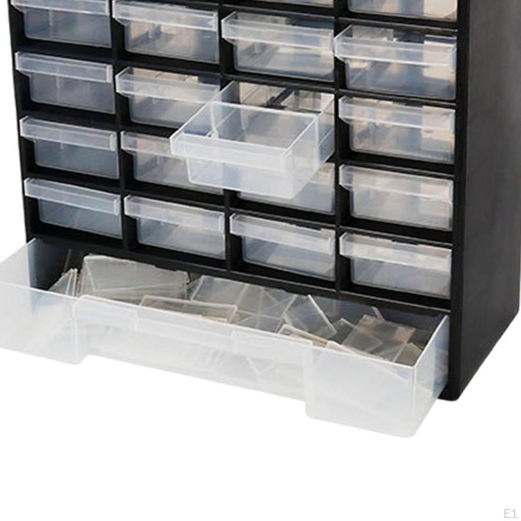 Hardware Parts Organizer Drawer Storage Cabinet Multipurpose Box with 33 Compartments for
