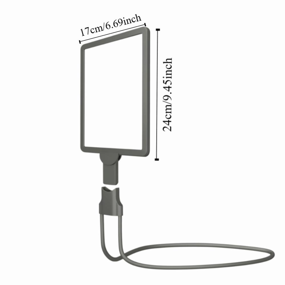 Large Mirror Full Page Magnifier 3 In 1 LED Magnifier Visual Impairment Flexible Magnifier  Craft