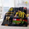 Borussia Dortmund Personalized Text Blanket Cozy Customizable Blanket Soft & Cozy Suitable for Couch Bed Home Decor Picnics for All Occasions