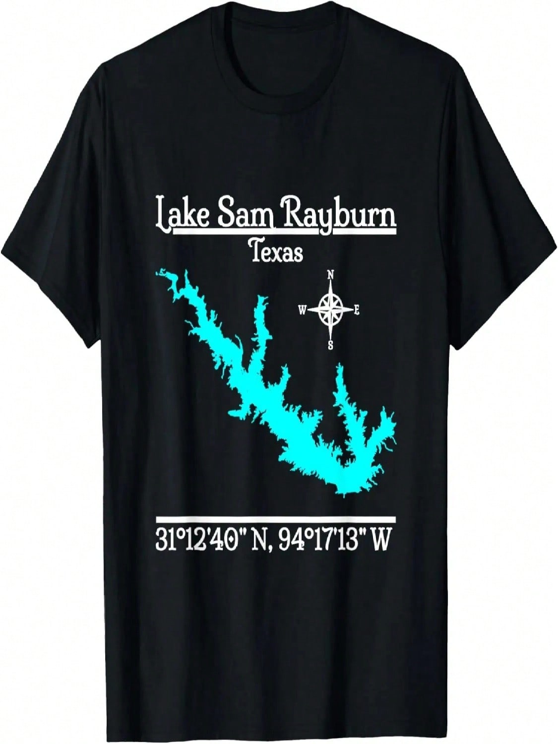 Lake Sam Rayburn - Texas T-Shirt S разноцветный