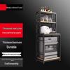 4-Tier Carbon Steel Kitchen Storage Shelf