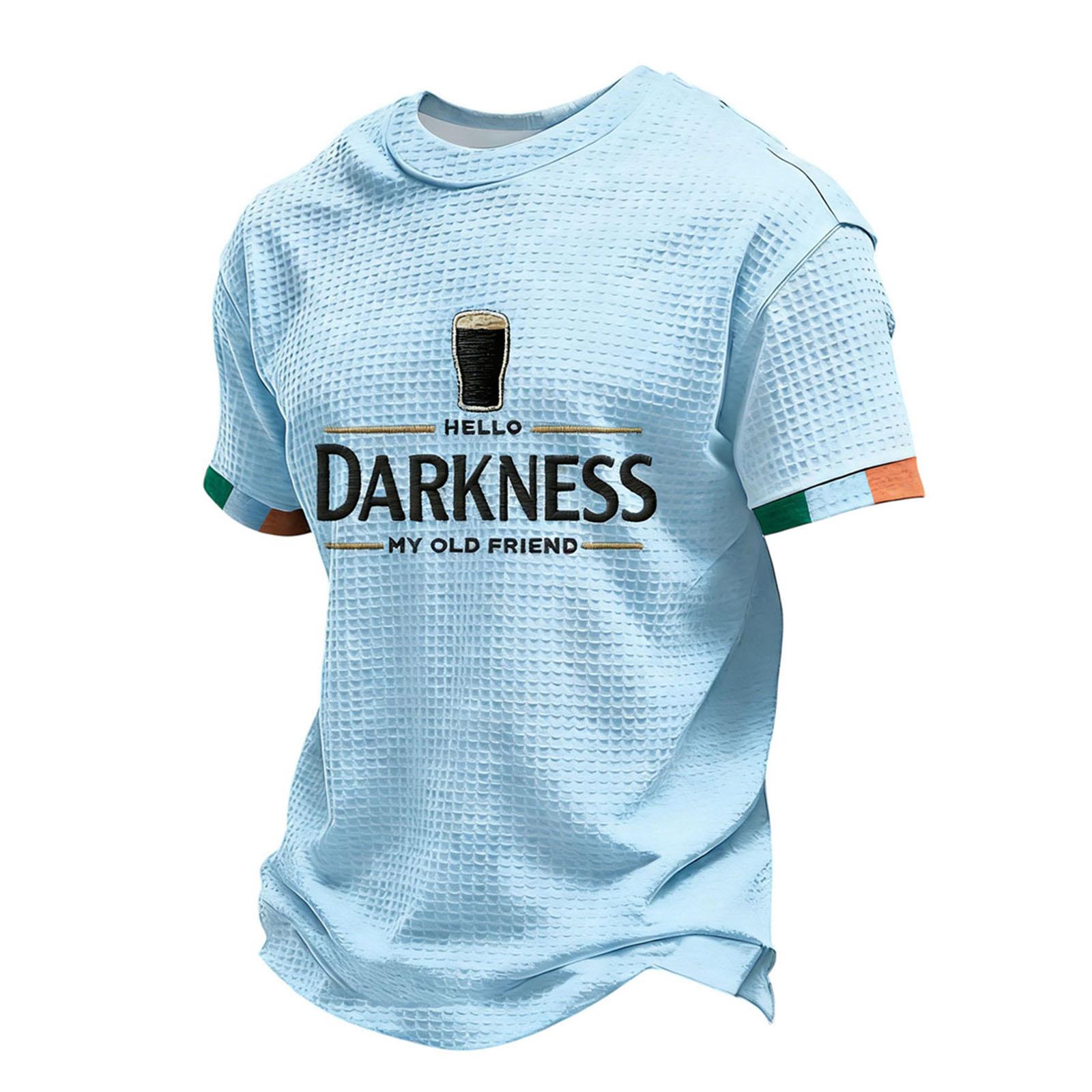 

Men s Casual Round Neck Short Sleeve T-Shirt XL