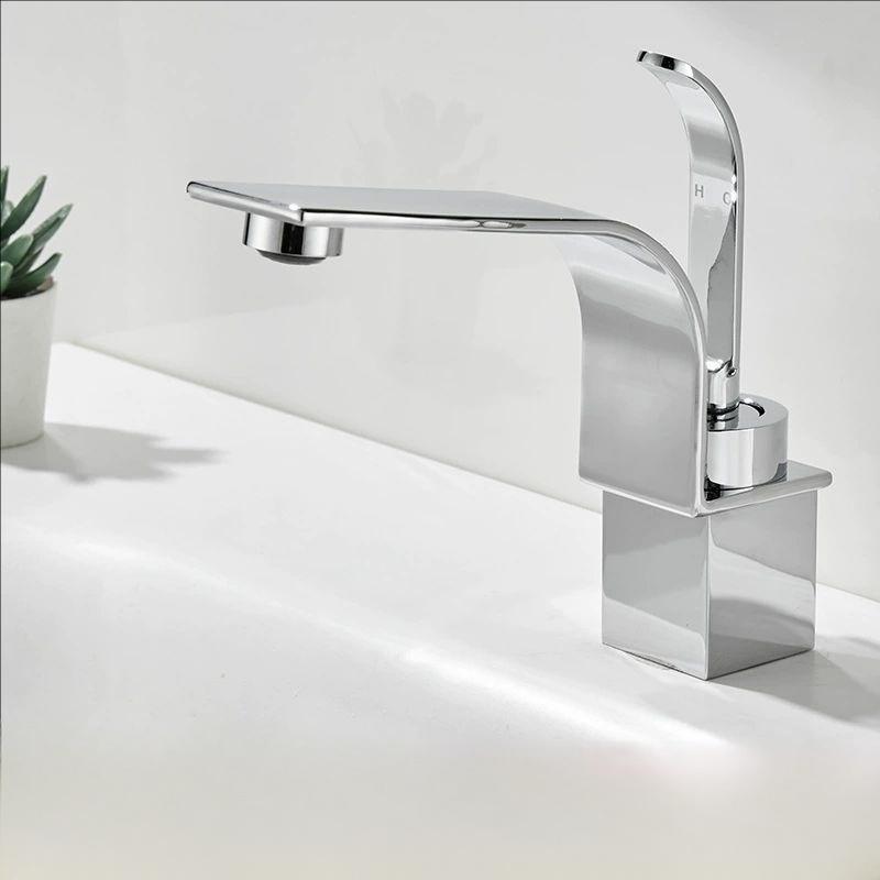 Baterii Lavabo Crom Baterii Moderne Aurii Montate pe Punte Baterii Mixere Baie Negru Baterie Lavabo Baie Baterii Cascadă Gri