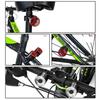Rowerowe światło przednie tylne Wysoka jasność Reflektor rowerowy Mtb Światło tylne Zestaw świateł LED Lampa ostrzegawcza do jazdy nocnej Części rowerowe