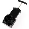 For Outdoor Accessories black Dump Waste Sewer ABS Valve 50mm/1.97inch RV Drain Valve waste valve for Caravan Trailer