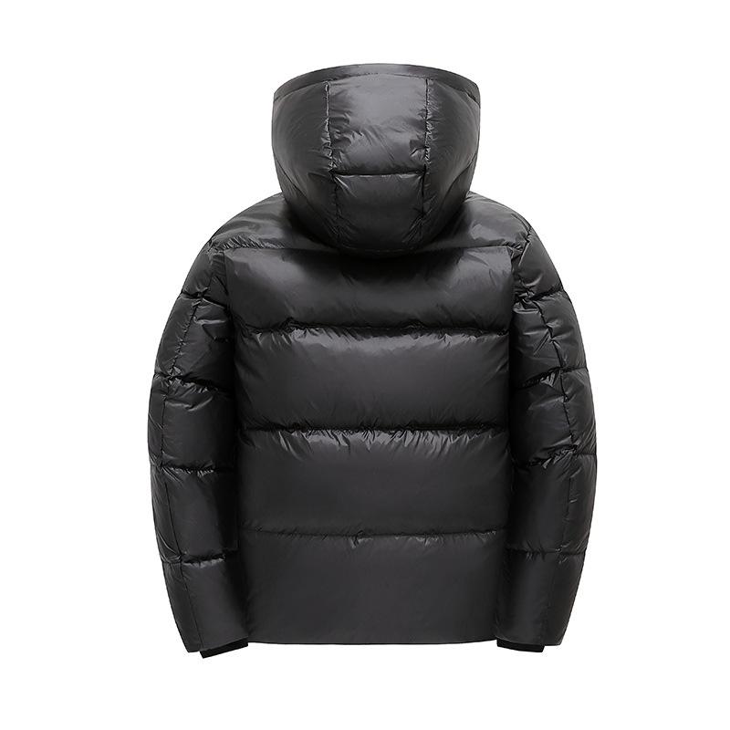 Oro Nero Vestiti di Cotone Inverno Vestiti di Cotone Uomo e Donna Taglia Grande Giubbotti con Cappuccio Top Giubbotti Imbottiti Ispessiti e Caldi