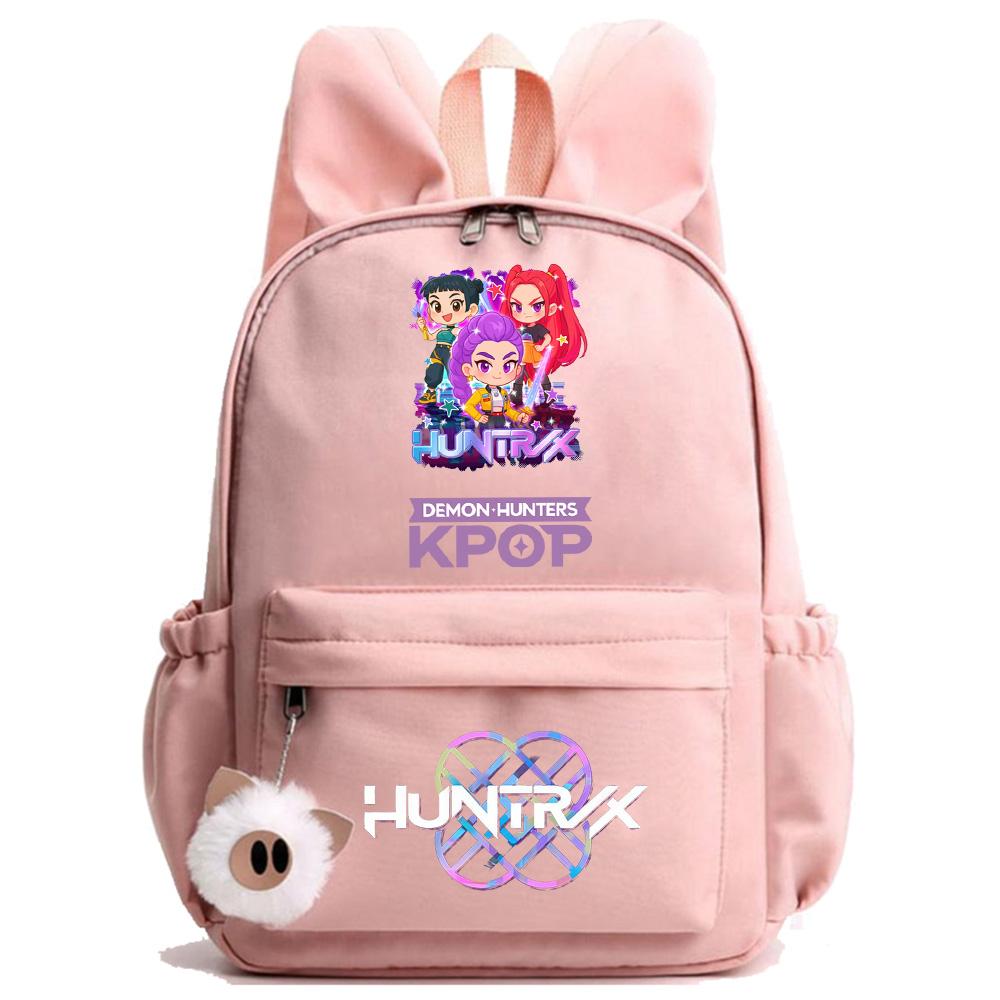 Anime Cute K-Pop Printed Backpack Student Teenager Bookbag for Boy Girl Schoolbag Kid Gift Women Large Capacity Travel Bag Mochila