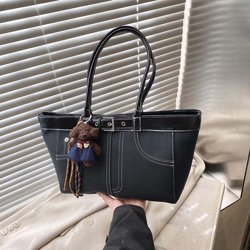 Large-capacity Bag Women's Spring and Summer Versatile New Niche Single Shoulder Underarm Bag Casual Commuter Tote Bag