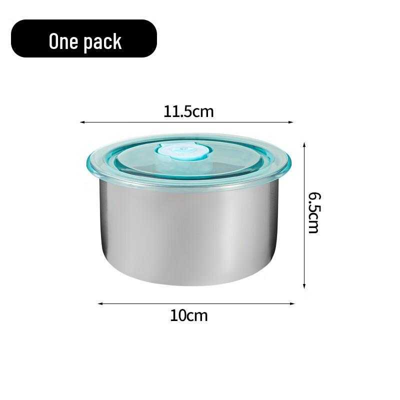 ZISIZ Stainless Steel Food Storage Container Set