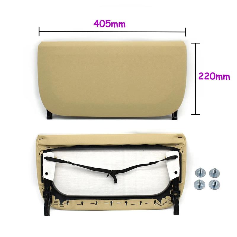 F10 F11 F01 F02 F07 Auto-Rücksitzlehnen-Verkleidung Leder Rückenlehnen-Stauraumtaschen-Abdeckung für BMW 5 7 GT Serie 2008-2013 5210 9173 668