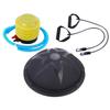 Balance Ball Half Exercise Fitness with Resistance Bands and Pump Training for Dance