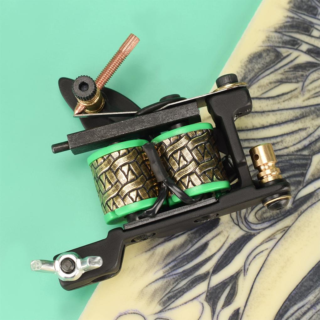 8 Wraps Shader Coil Machine Salon Body Art Device Stable Artist Instrument Permanent Makeup Supplies Heat Resistant