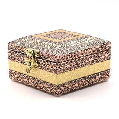 Schmuckkästchen aus Holz, Aufbewahrungs-Organizer, Jubiläumsgeschenk, Hochzeitsgeschenk, Kosmetikbox, Armreif, Ohrringe, Halskette, Mehrzweckgebrauch für Frauen