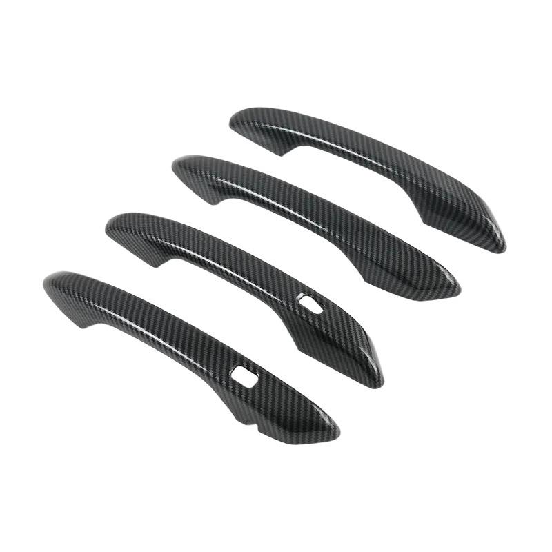 Hyundai 2021 Mistra Carbon Fiber Door Handle & Cup Holder Stickers