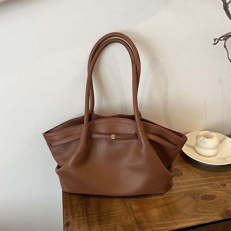 Hochwertige neue Damen 2025 Plissee-Schultertasche Tasche Damen Nischendesign Achselhandtasche