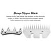Schaapscheermesblad Roestvrij Staal Schaapscheermachineblad Hoge Hardheid Snijden Scheren Mes Vervanging Roestvrij Stalen Blad