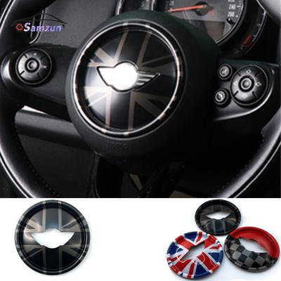 Для MINI Cooper F55 F56 F57 Countryman F60 F54 кермо автомобіля центр кришки панелі стиль наклейка салон автомобіля