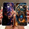 Clear For Samsung J6 2018 Case SM-J600F Cute Fashion Funny Painted Back Cover For Samsung Galaxy J6 2018 Phone Case J600G J600FN