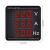 High Performances Digital Voltmeter Ammeter Panel AC50-500V 1-120A LED Display