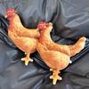 30CM Simulated Egg Laying Hen Doll 3D Simulation Chicken Fill PP Cotton Stuffed Doll Toy Gifts For Kids Home Room Decor