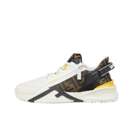 

Fendi Flow Non-slip and wear-resistant Life Casual Shoes Men s White 40