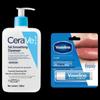 CeraVe Salicylic Acid Cleanser Set with Vaseline Lip Balm