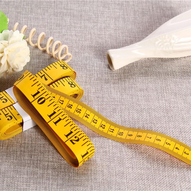 Yellow 3m Soft PVC Sewing Tape Measure for Clothes