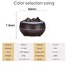 Creative Wood Grain Aroma Diffuser and Humidifier for Home Air Purification