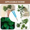 1 piece handheld soft-bristled leaf cleaning brush with handle - for home, garden, and outdoor use