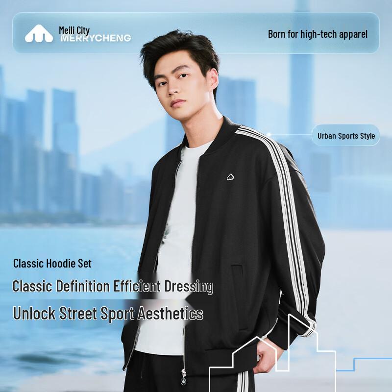 Men s Casual Hoodie Jacket M