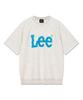 LEE Big Twitch Logo Short Sleeve Sweatshirt Oatmeal