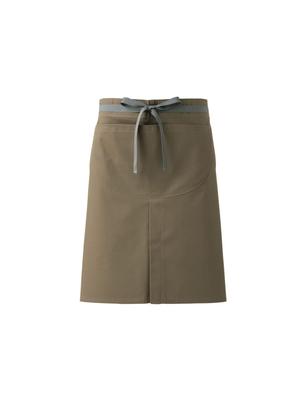 Waist Free Size [Seven Uniform] CT2351-6 Apron, Mocha,