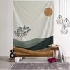 Scenery Art Bohemian Wall Hanging Bohemian Printed Microfiber Fabric Home Decoration Bedspreadx Wall Tapestry
