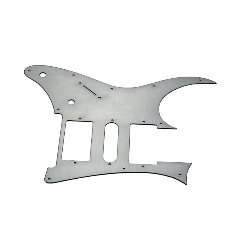 Electric Guitar Pickguard Back Plate Pickup Cover Scratchplate Assembly Metal Texture Guitar Faceplate for Guitar