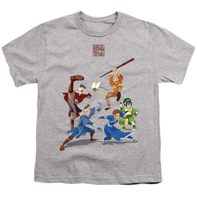 Avatar Der Letzte Airbender "Gruppe" Kinder T-Shirt