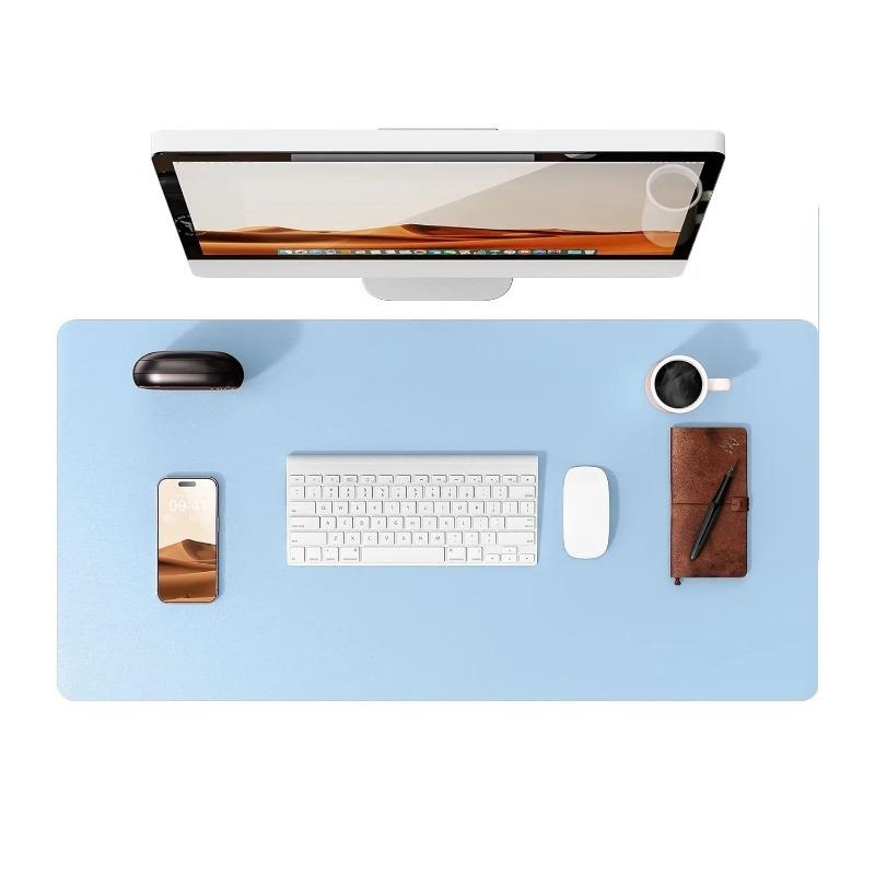 Solid Color Rubber Mouse Pad Office Gaming Desk Mat Non-Slip Laptop Computer Keyboard MicePad Mause Women Home Table Carpet