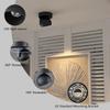 LED Ceiling Spotlight Dimmable Flush Mount Adjustable Spotlight, Directional Spotlight for Pictures Living Room Bedroom Foyer - 3000K 11W 25°