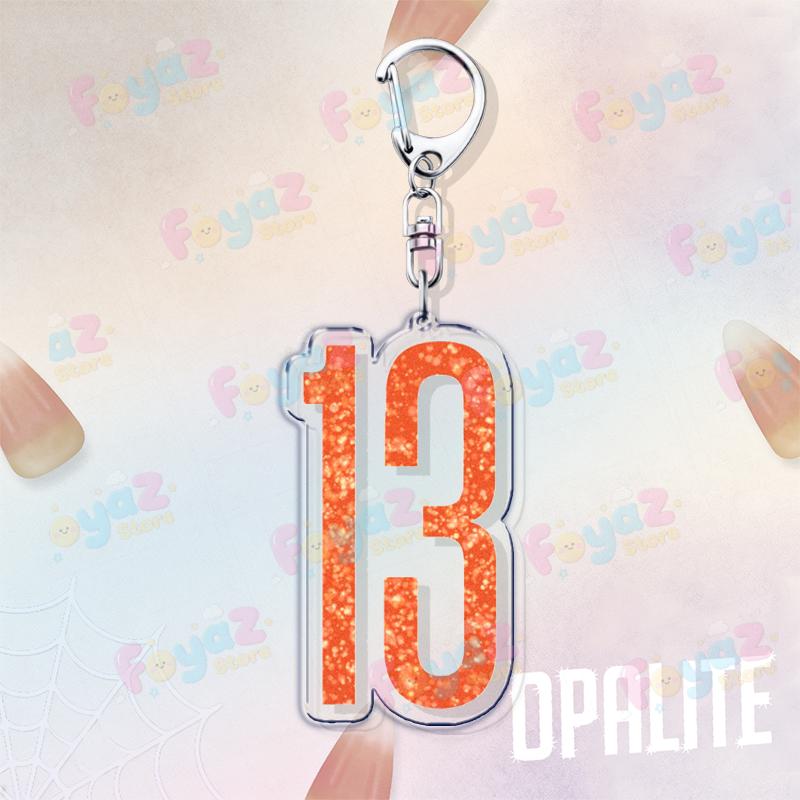 

Singer Music Album Keychain Accessories Bag Car Charms Opalite The Life Is A Showgirl Keyrings Jewelry Fans Freinds Gift
