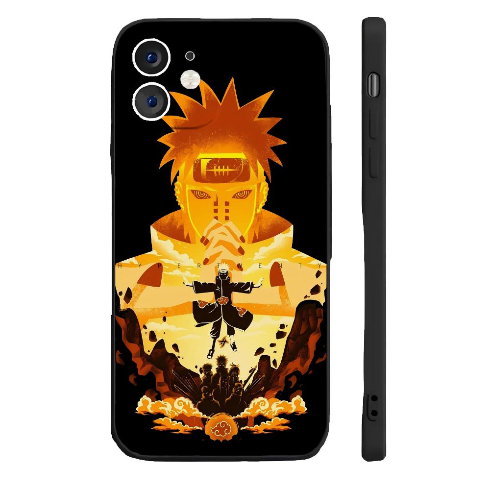 Anime N-NarutoS Phone Case Silicone Soft For IPhone 16 15 14 13 12 11 Plus Pro Max Plus