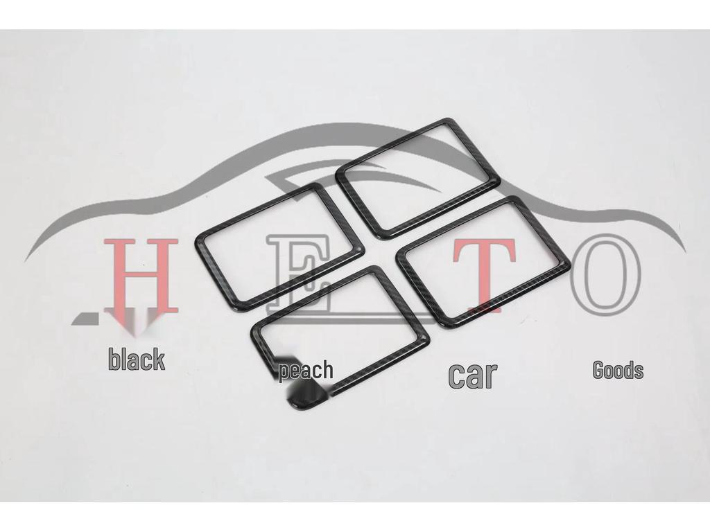 16-21 Alphard/Alpha Interior Glass Switch & Air Outlet Steering Wheel Sticker.