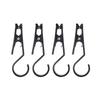 6Pcs Portable Outdoor Canopy Clip - Multi-functional Hooks for Camping and TravellingTent Accessories Tent Hook Camping Accessories