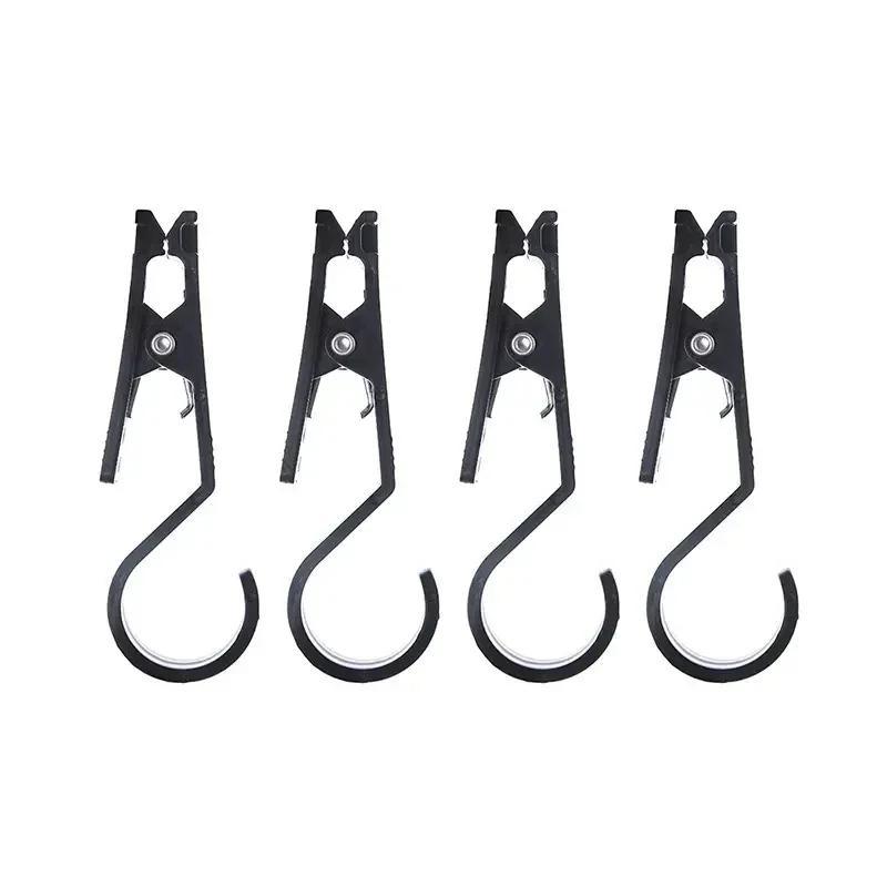 6Pcs Portable Outdoor Canopy Clip - Multi-functional Hooks for Camping and TravellingTent Accessories Tent Hook Camping Accessories