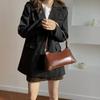 New handheld women's bag retro versatile baguette niche fashion underarm bag 2 packs