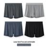 Men's Plus Size 60-Pack Modal Breathable Boxer Briefs - Youth Loose Fit, Four-Corner Style