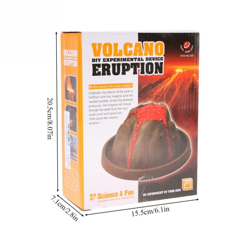 Buy Educational Volcano Eruption Physical Chemical Experiment Kit
