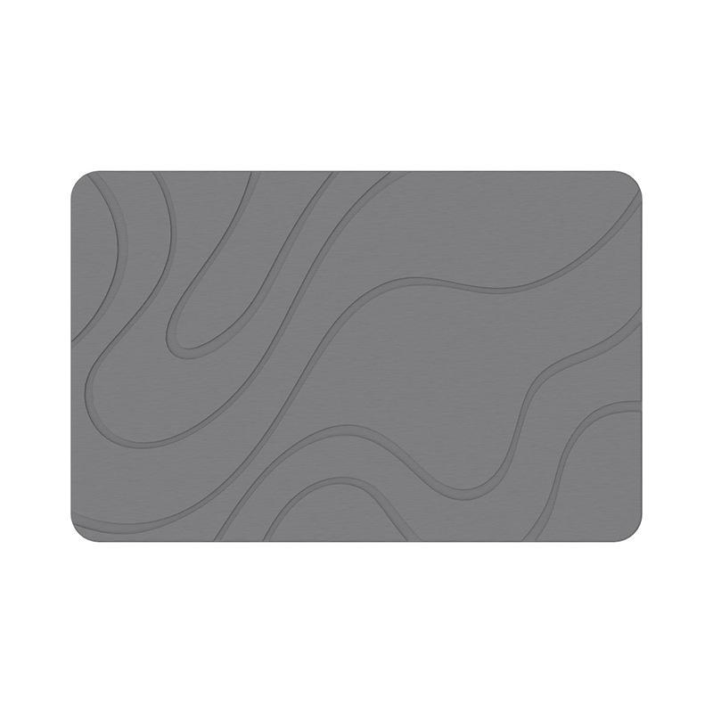 Premium Non-Slip Diatomaceous Earth Bath Mat: Absorbent, Durable, Dirt-Resistant for Bathroom and Toilet